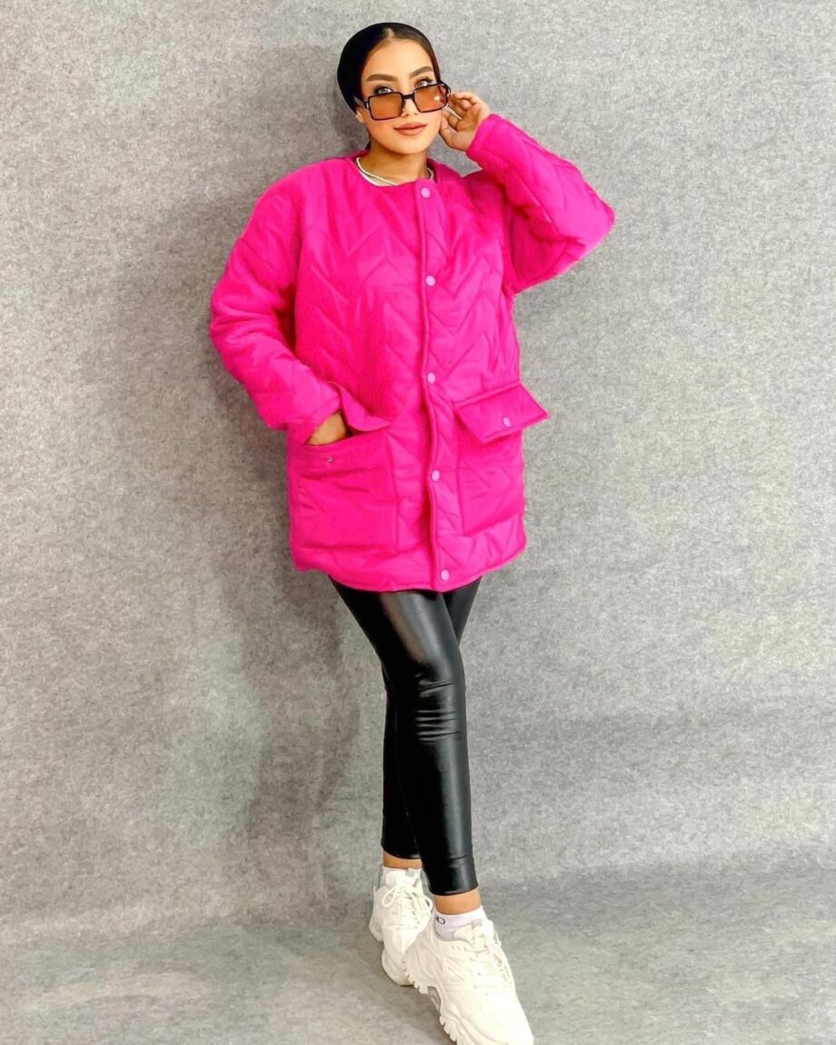 Fuscia Waterproof Jacket One size