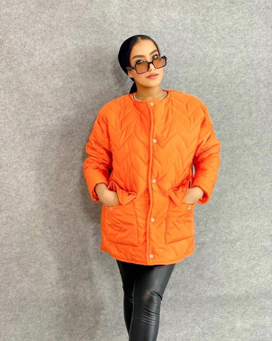 Waterproof Jacket Orange  One size